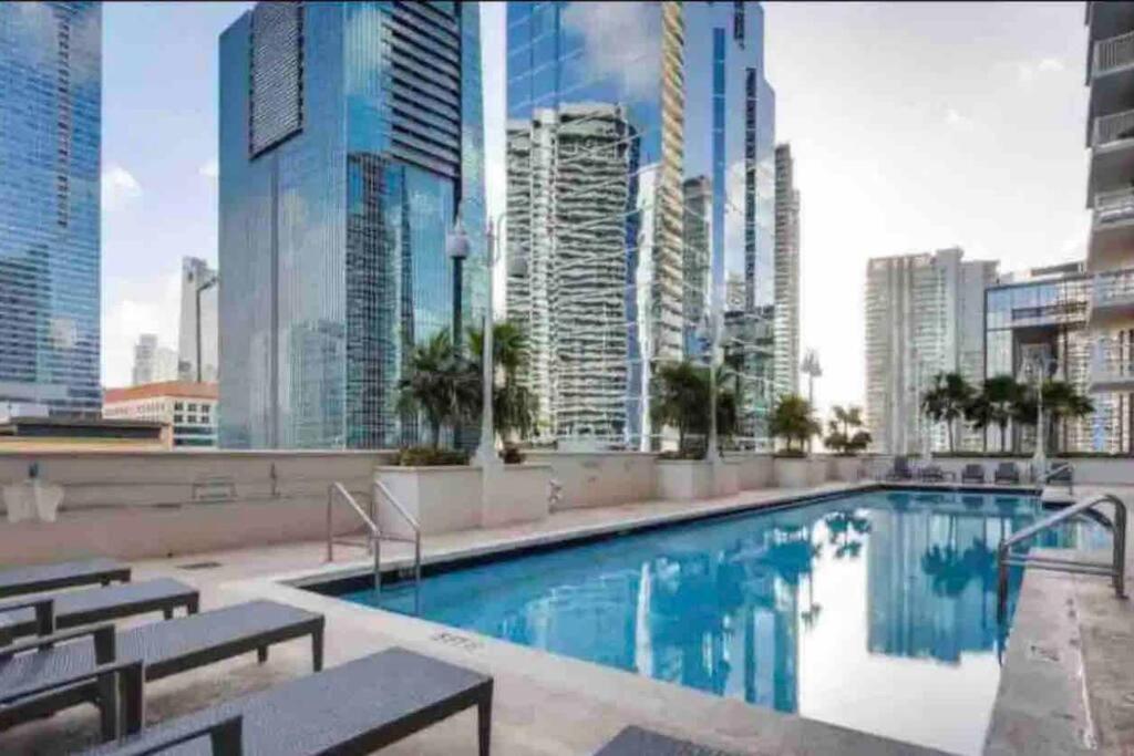 Spacious 36Th Flr 1 Bd 1 Bt • Brickell • Bay View Miami Exterior photo